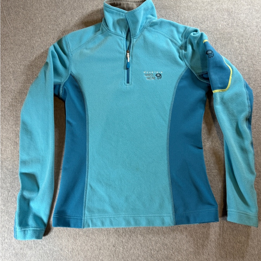 Mountain Hardwear Teal Fleece Pullover
